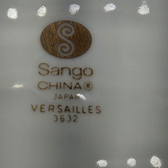 Sango‎ China Versailles Bread & Butter Plate 6 5/8" Set Of 4 Japan #3632 - Picture 6 of 6